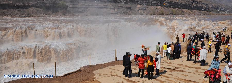 Shanxi: Cascada Hukou de Río Amarillo